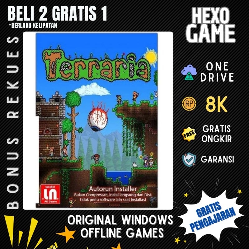 Jual Terraria - PC Game - LINK DOWNLOAD - GAME LAPTOP - GAME KOMPUTER ...
