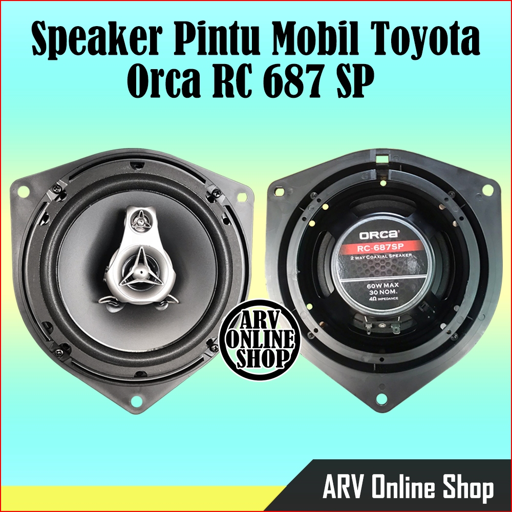 Jual Speaker Pintu Mobil Toyota Innova Fortuner Yaris Vios & Hilux Orca ...
