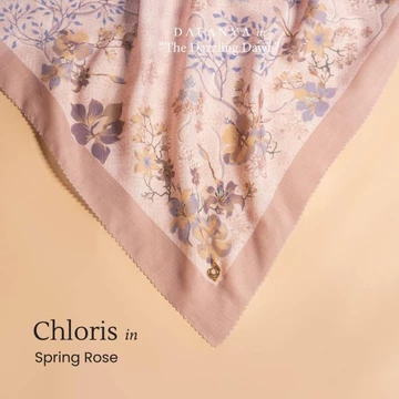 DAFANYA All Series Jilbab All Motif Kerudung Segi Empat Hijab Scarf Bahan Voal Laser Cut BOX