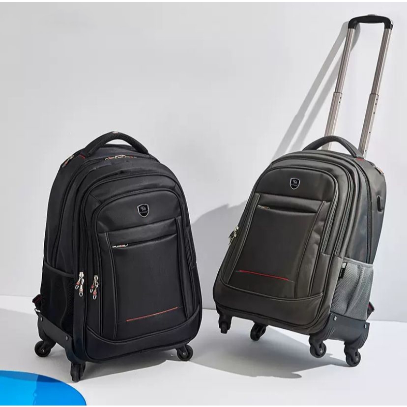 Jual Tas Ransel Trolly Import 4 Roda Tas Cabin Tas Travel Trrolley ...