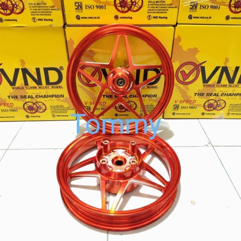 Jual Velg Racing Vnd V Speed Pcx Abs Cbs Pelek Vnd Vspeed Bintang Pcx Abs Cbs Ukuran