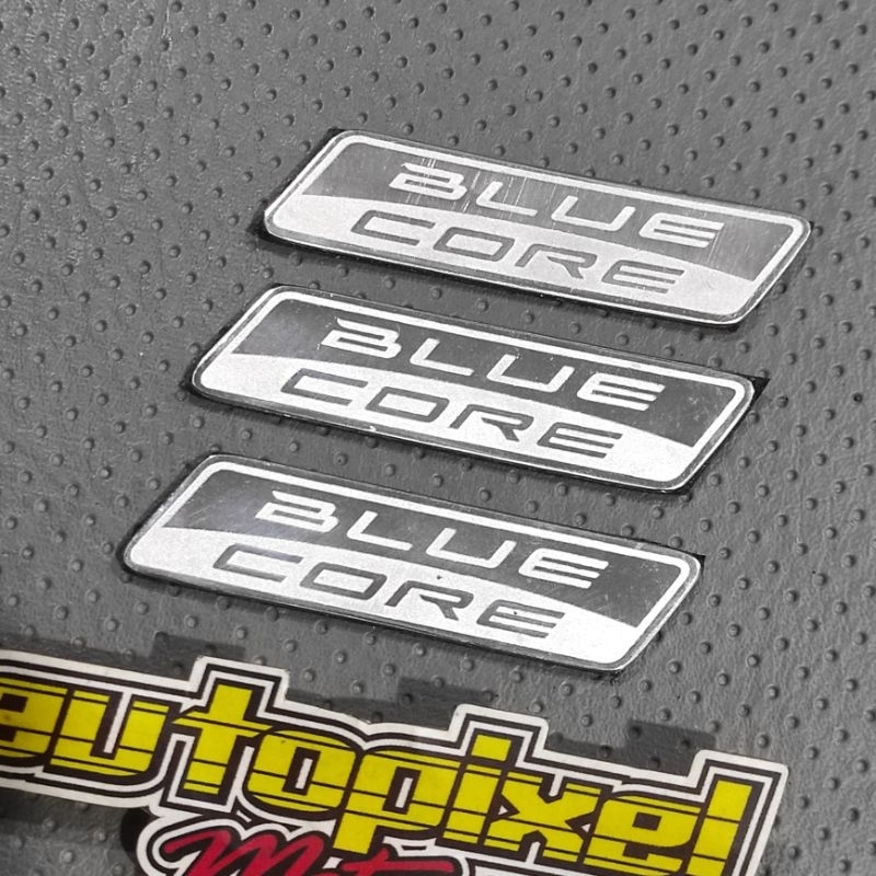 Jual Emblem blue core stainless (1pcs) | Shopee Indonesia