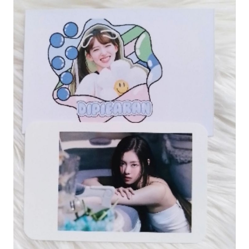 Jual 『LESSERAFIM - Kim Garam』photocard ex le sserafim black