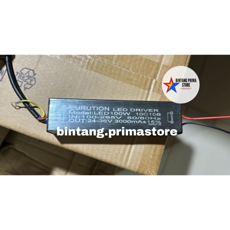 Jual Ballast Travo Adaptor Trafo Led Driver Lampu Sorot PJU 50W 50watt ...