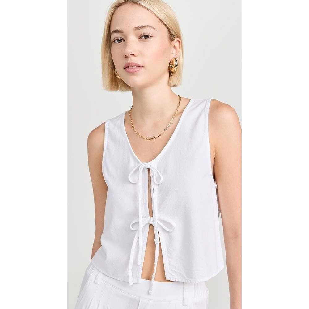 Jual rompi tali depan vest wanita crop tali depan pakaian wanita ...