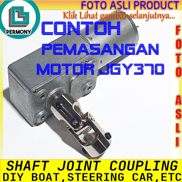 Metal Steel Shaft Universal Coupler Coupling Joint For RC Model Car Boat Toy DIY