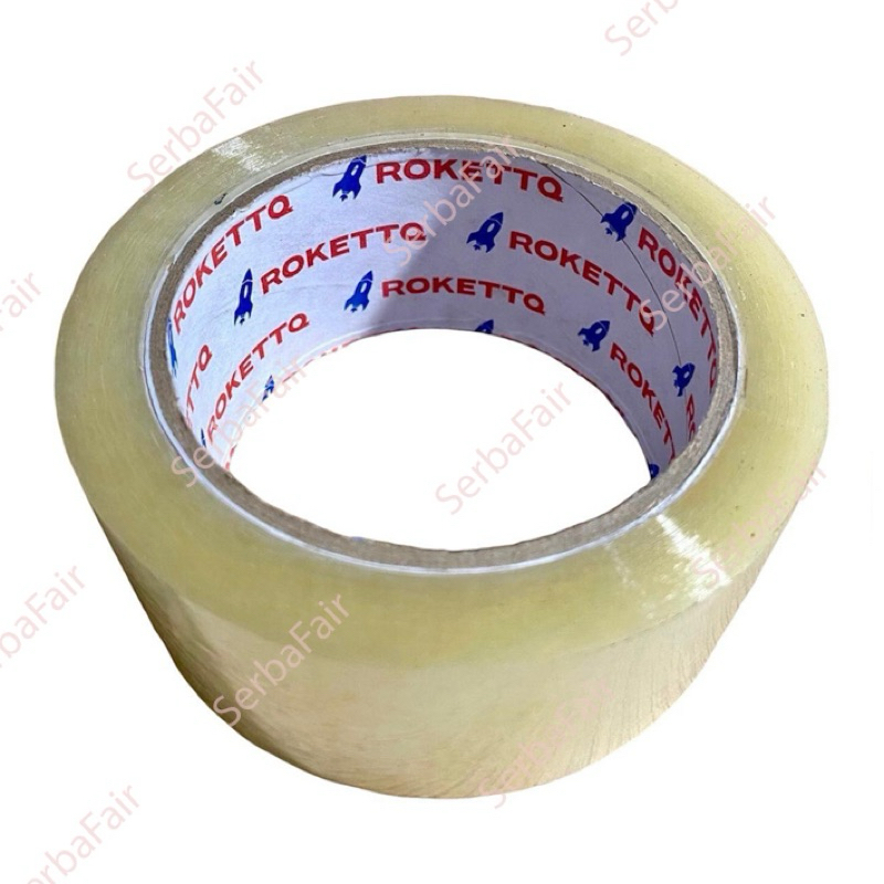 Jual Lakban Bening Coklat ROKETT 2 Inch (48MM) 100 Yards Ecos TEBAL ...