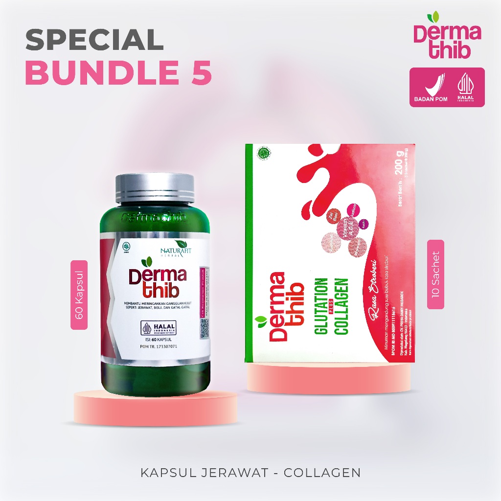 Jual PAKET BUNDLING - Dermathib Acne Treatment & Collagen Kolagen ...