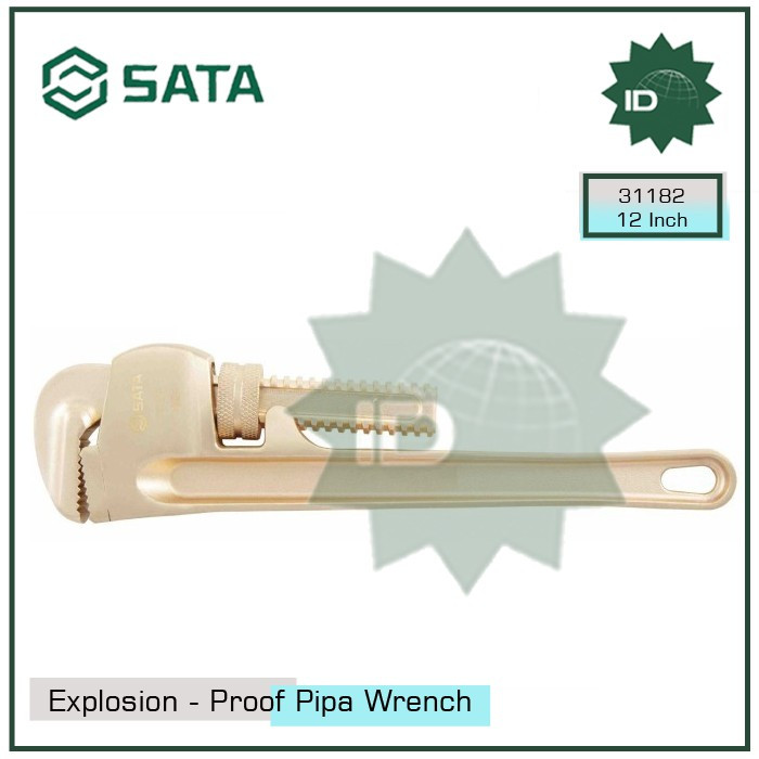 Jual Tang Pipa Anti Api Sata 31182 - 12 INCH(Explosion Proof Pipe ...