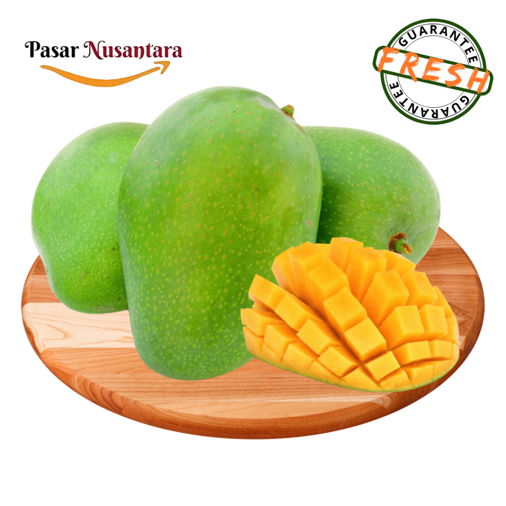 Jual Buah mangga harum manis ( +/- 1 kg ) - Pasar Nusantara | Shopee