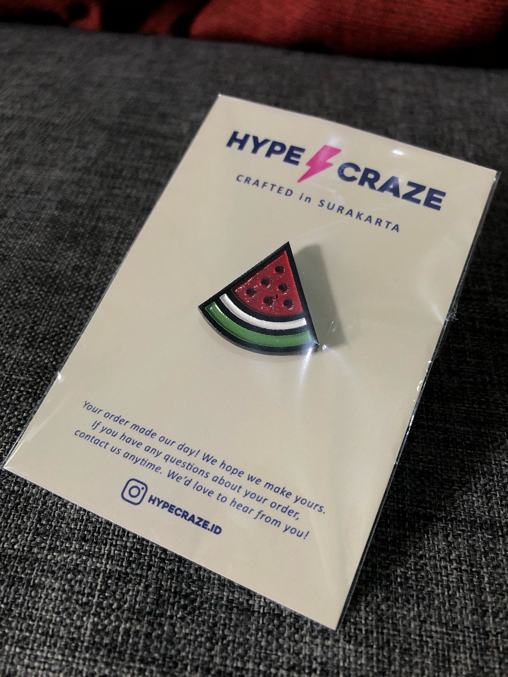 Jual Pin Bros Semangka Watermelon HypeCraze Pin | Shopee Indonesia