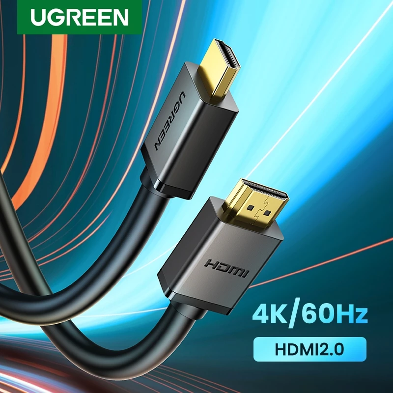 UGREEN Kabel HDMI To HDMI 4K 60Hz 18Gbps Ultra HD HD104 1Meter
