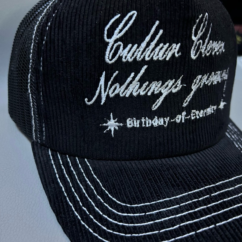 Jual Topi Jaring Corduroy Trucker Hat Black Culture Thisplan | Shopee ...