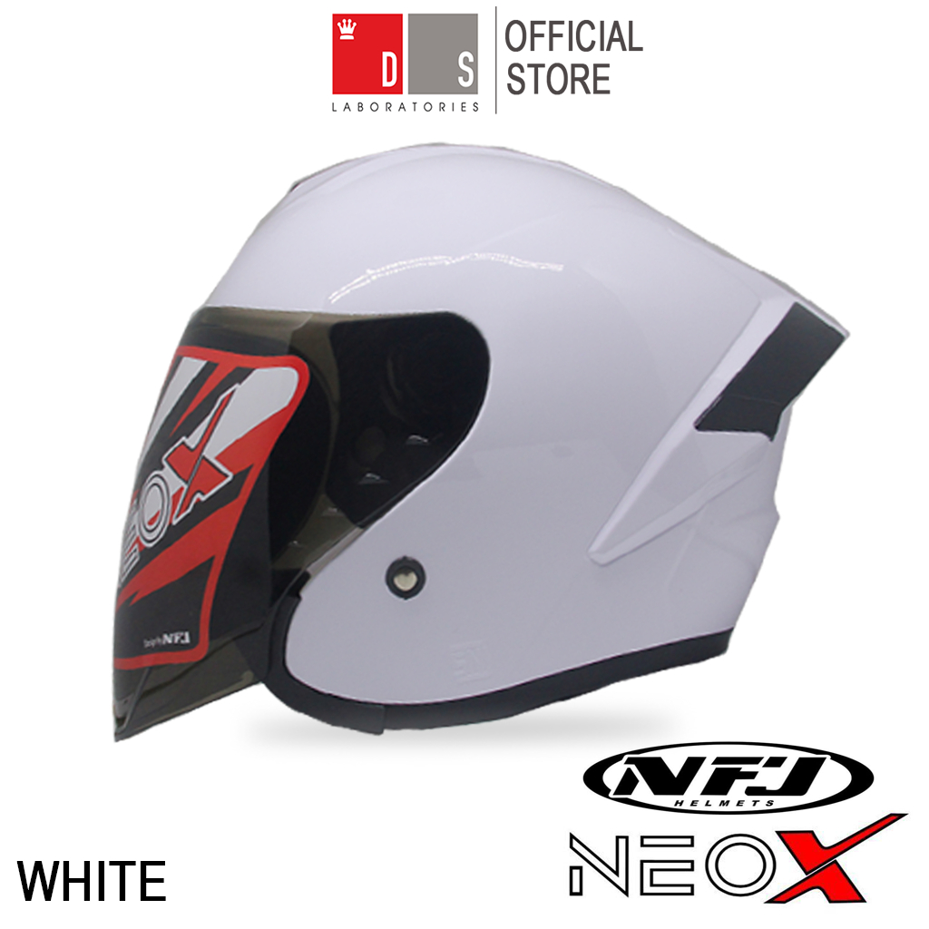 Jual HELM NFJ NEO-X SOLID HELM HALF FACE STANDART SNI 100% ORIGINAL ...