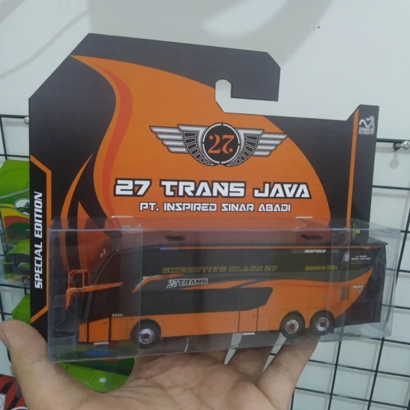 Jual Miniatur Bus Karton 27 TRANS Jetbus 5 SDD skala 1:87 | Shopee ...