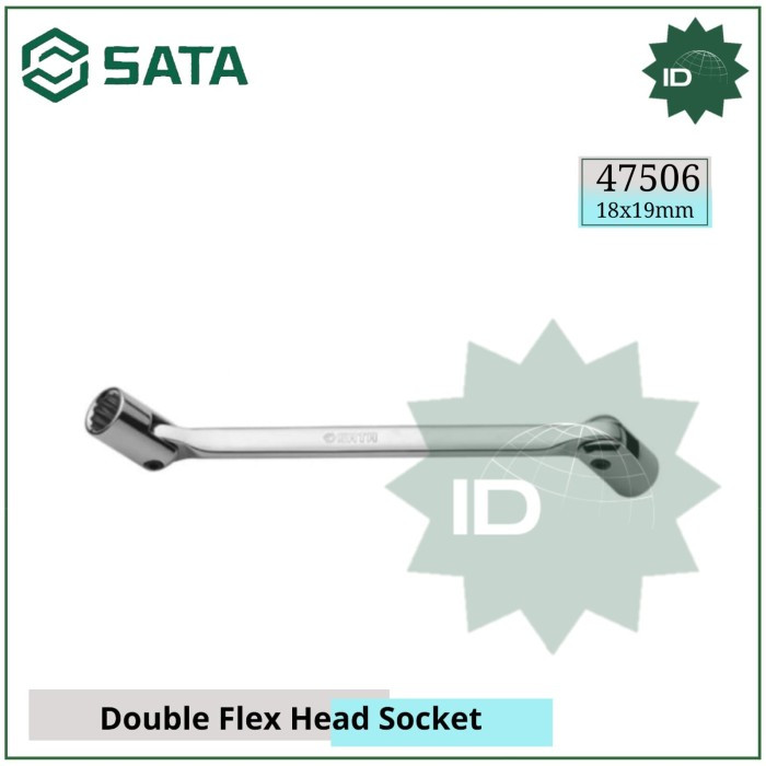 Jual KUNCI SOCKET FLEKSIBEL 47506 FLEX HEAD SOCKET WRENCH 18 X 19MM ...