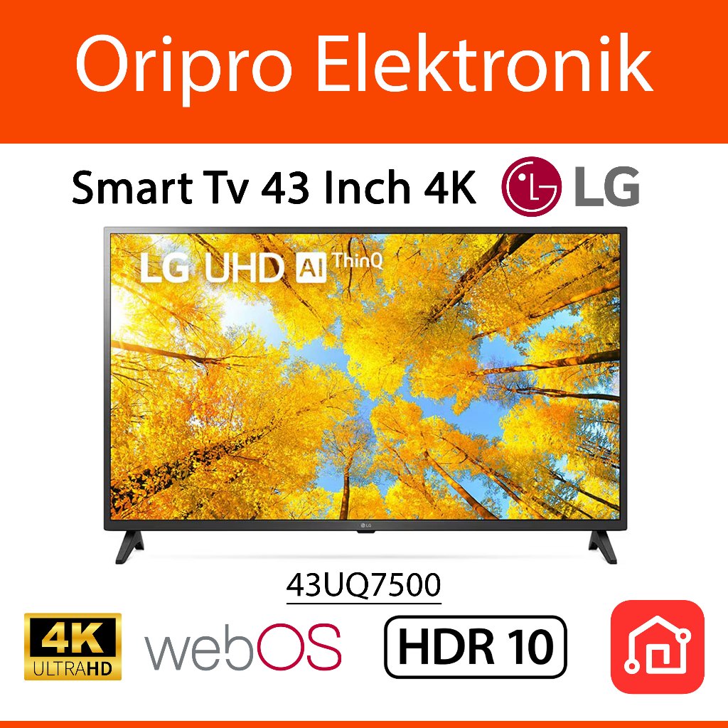 Jual Smart Tv 43 Inch LG 4K UHD OS 43UQ7500 Shopee Indonesia