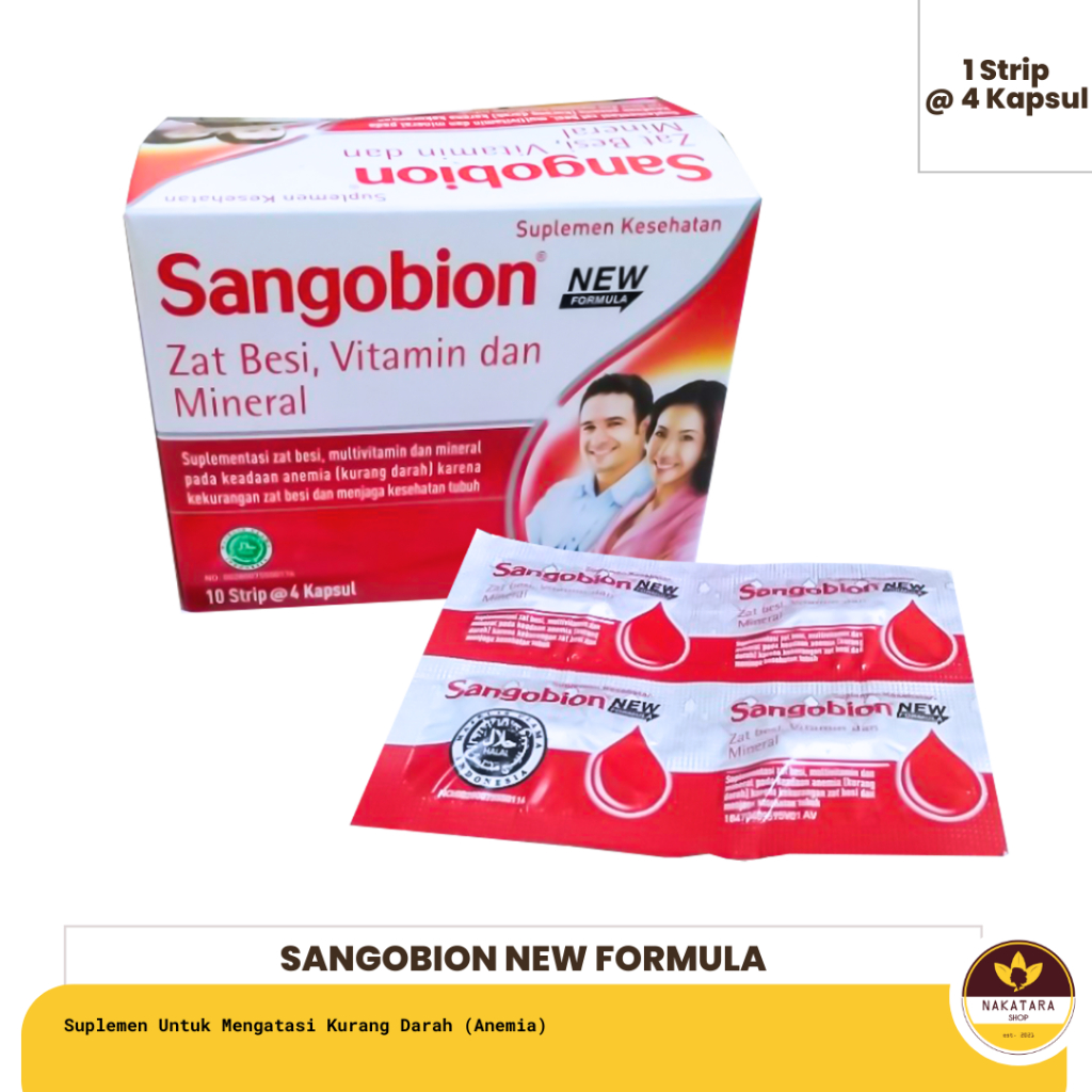 Jual Harga Sangobion Terlengkap & Harga Terbaru Juli 2026 | Shopee ...