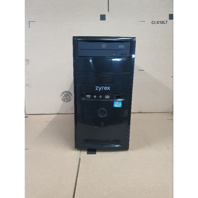 Jual KOMPUTER CPU ZYREX I3 2100 RAM 4GB HDD 500GB MULUS LIKE MEW ...