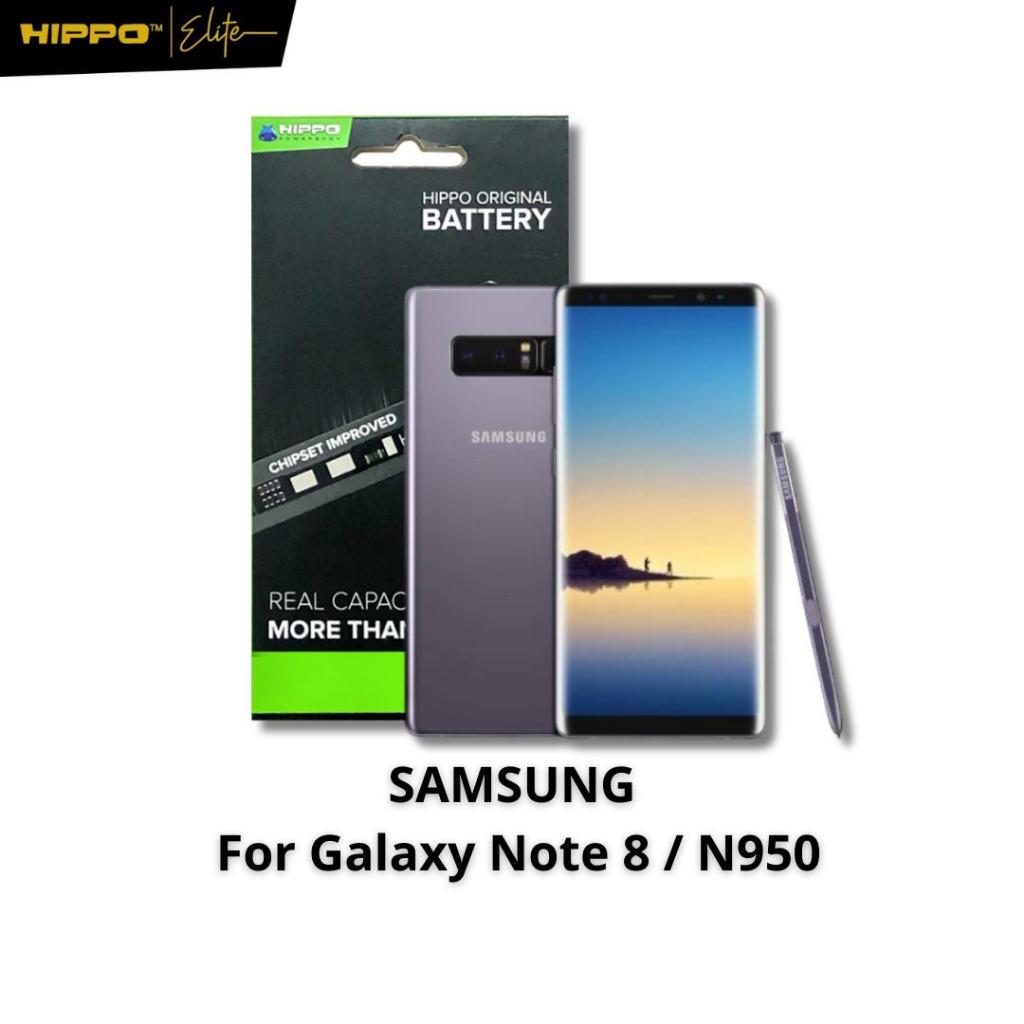 Hippo Baterai Samsung Galaxy NOTE N950F 3200 MAH Original Battery Batere  Premium Batu Batre Batrai Handphone Garansi Resmi