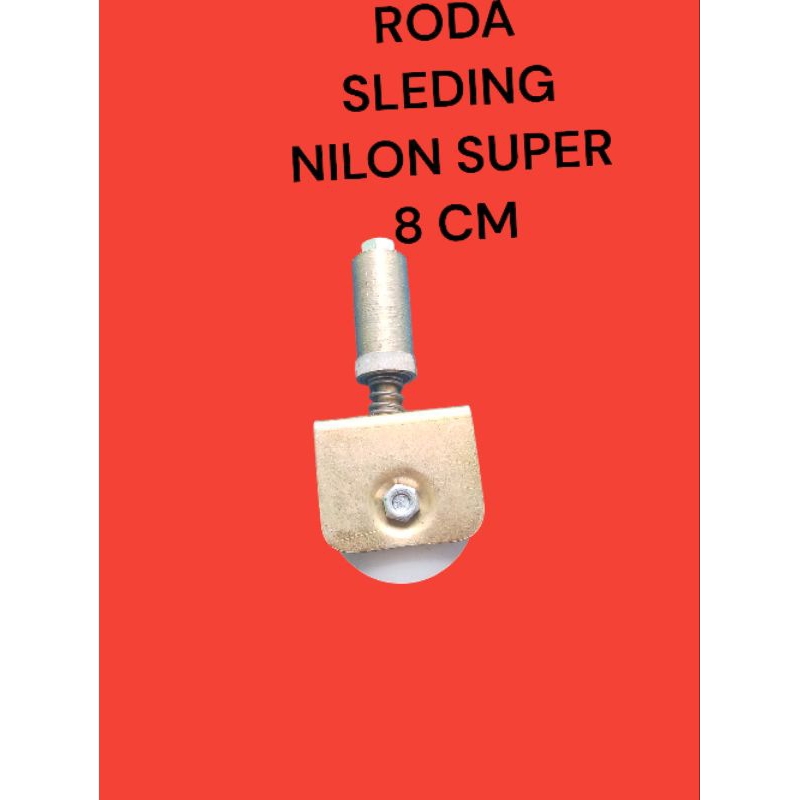 Jual RODA SLEDING 8 CM NILON SUPER PINTU PAGAR BESI | Shopee Indonesia