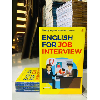 ( PROMO BUKU MURAH ORIGINAL ) BUKU BAHASA INGGRIS / ENGLISH FOR JOB INTERVIEW / DHANNY R CYSSCO