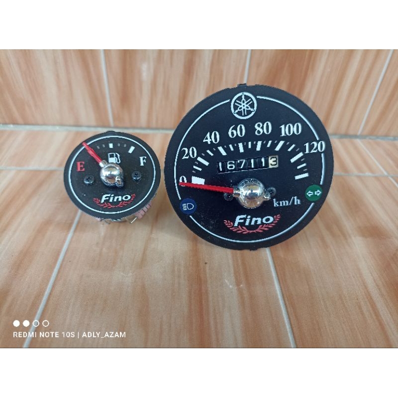 Jual mesin Speedometer yamaha fino karbu mesin Spidometer + Amper ...