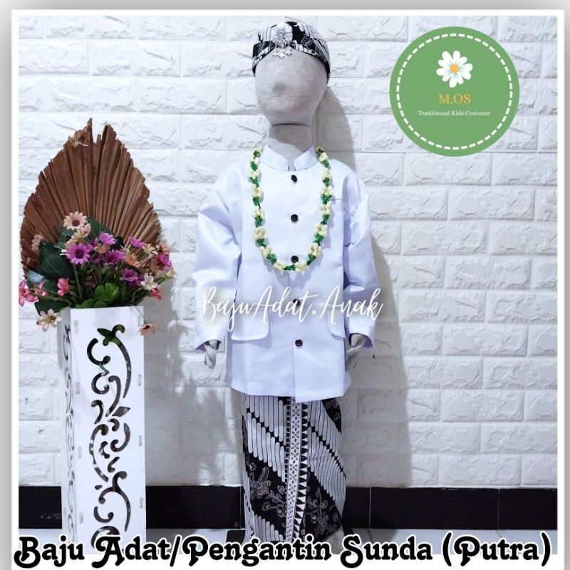 Jual BAJU ADAT SUNDA ANAK LAKI-LAKI/BAJU ADAT PENGANTIN SUNDA ANAK LAKI