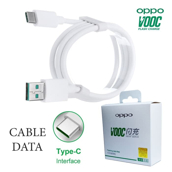 Jual KABEL DATA OPPO VOOC TYPE-C FAST CHARGING Shopee Indonesia