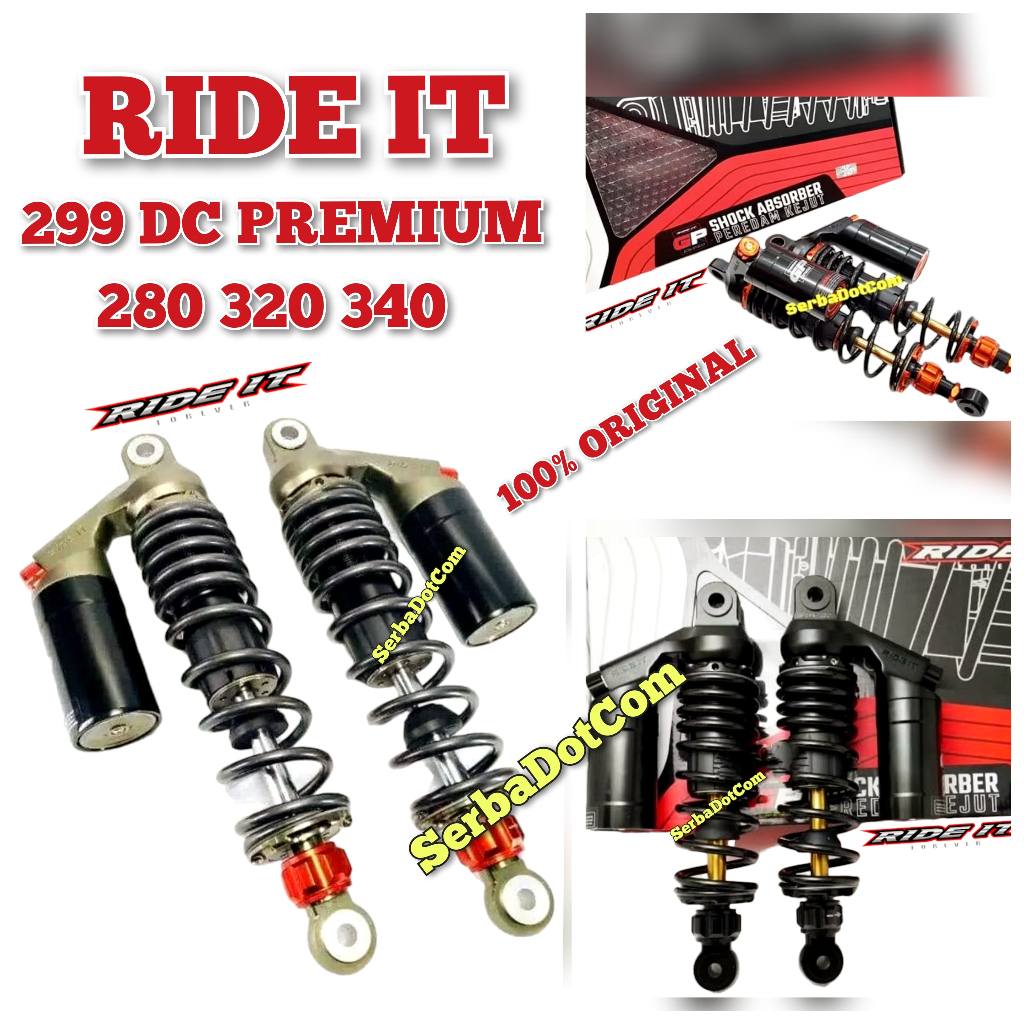 Jual SHOCK RIDE IT GP 299 DC PREMIUM GP299 DC 280 320 340 GP 299DC ...