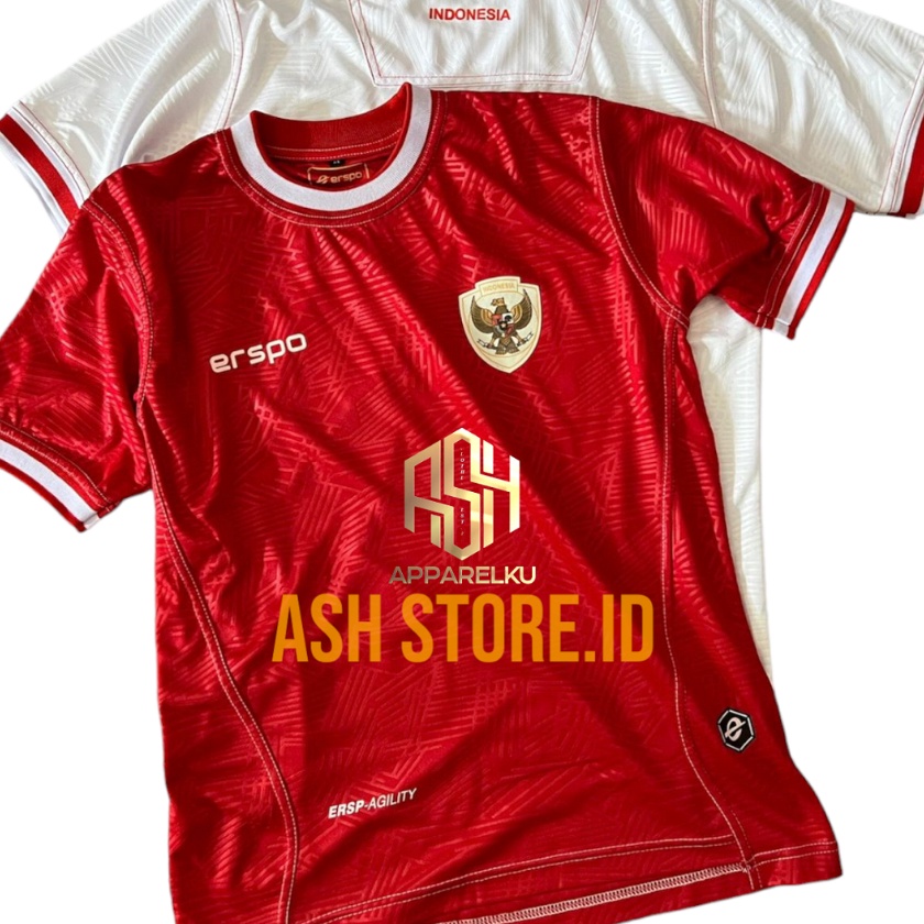 Jual KI3 Jersey Timnas Indonesia 224 Erspo Bahan Brazil Emboss Straw ...