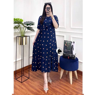 M&R - Daster Kimvika Wanita Rayon Grade A Busui Resleting Depan