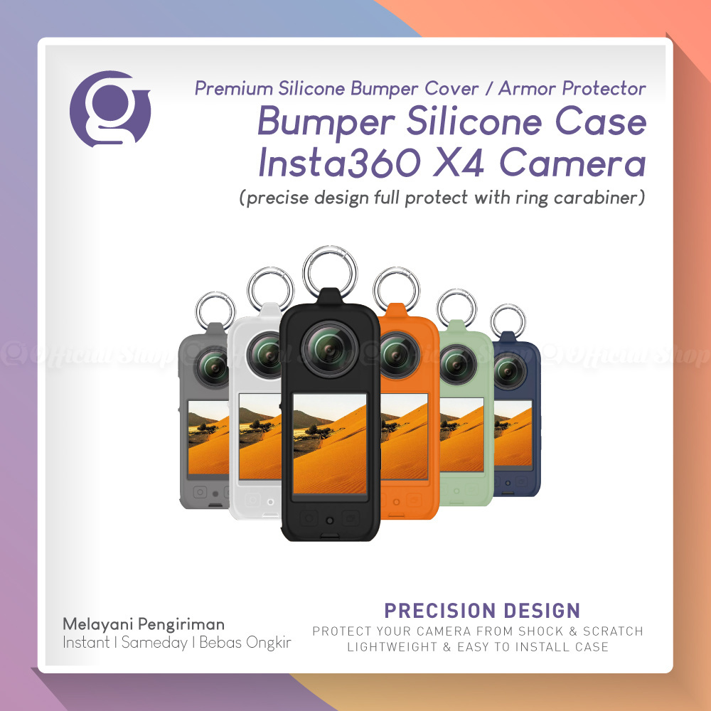 HAZMA Silikon Hülle Für Insta360 X5 - Vollschutz Für Deine Action-Kamera