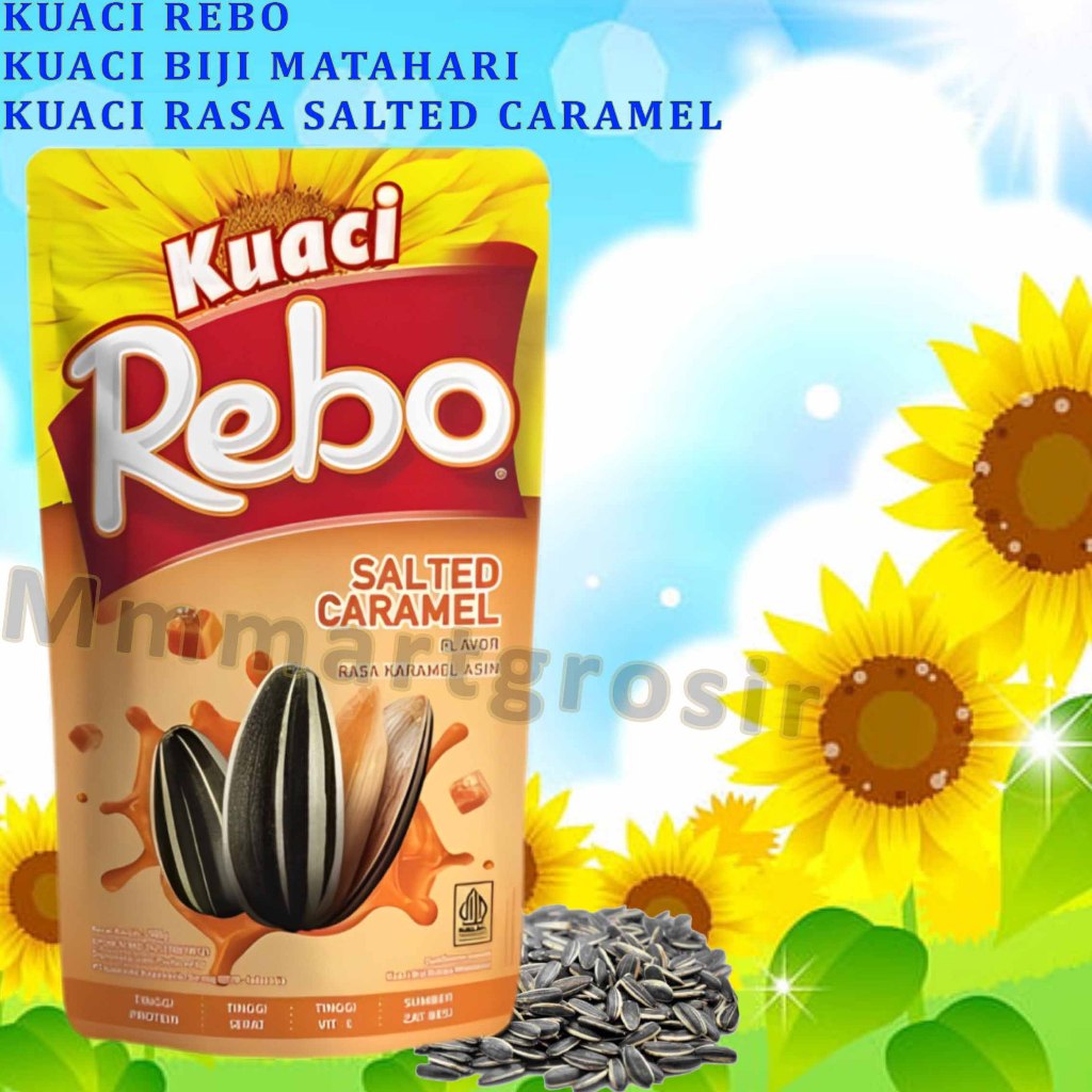 Jual Kuaci Rebo / Kuaci Biji Matahari / Kuaci Rasa Salted Caramel ...