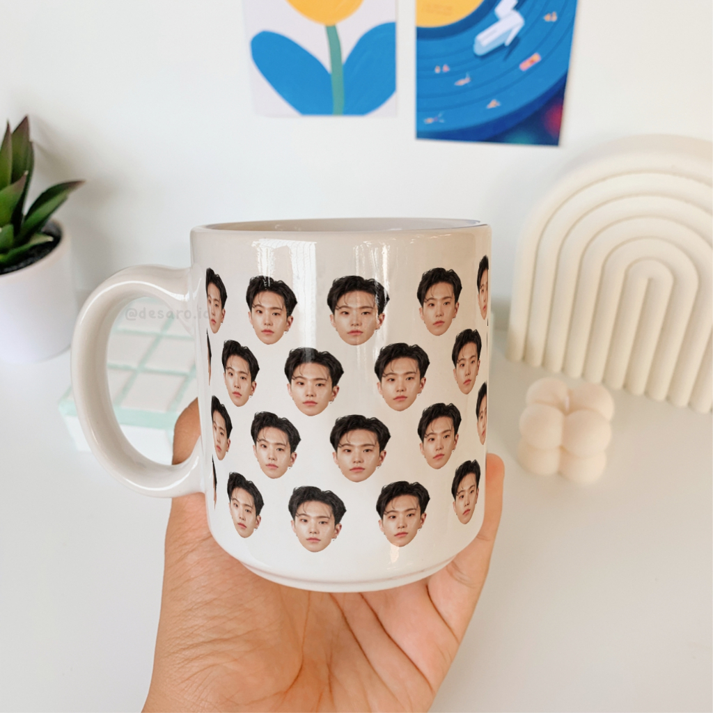 Jual GELAS MUG CUSTOM FOTO LUCU AESTHETIC / CUSTOM WAJAH / KADO ULANG ...