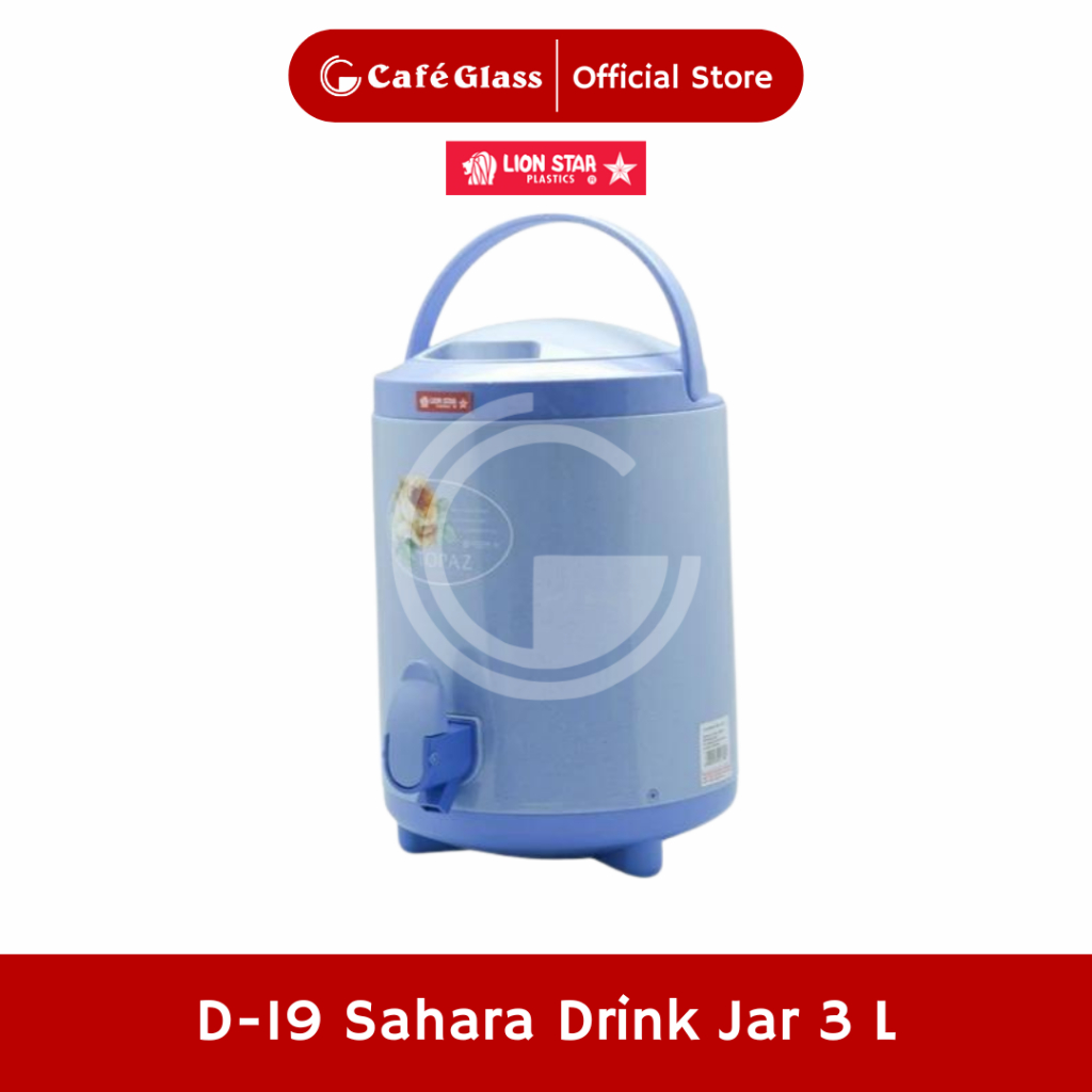 Tempat Minum Panas Dan Dingin / Drink Jar Sahara 3L D-19 Lion Star