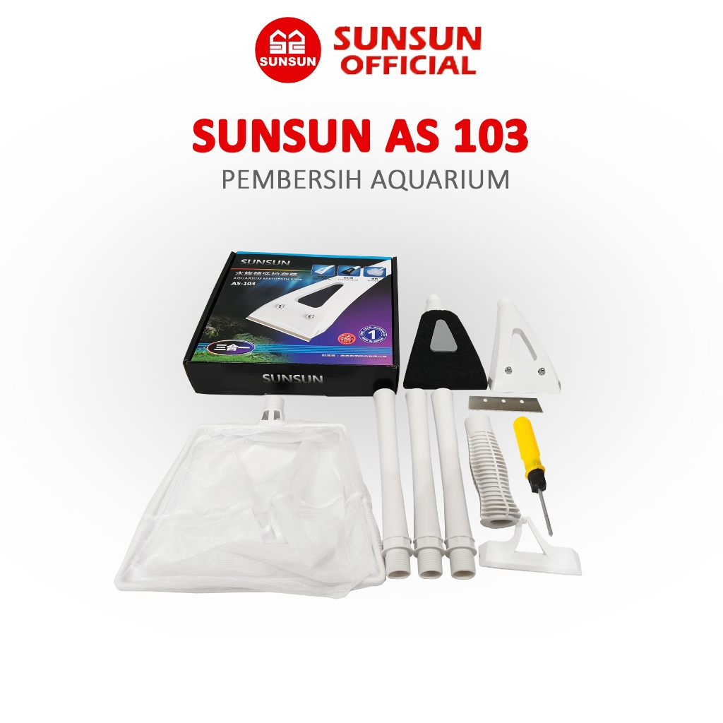 Jual SUNSUN AS 102 / AS 103 Series Cleaning Set Pembersih Aquarium ...
