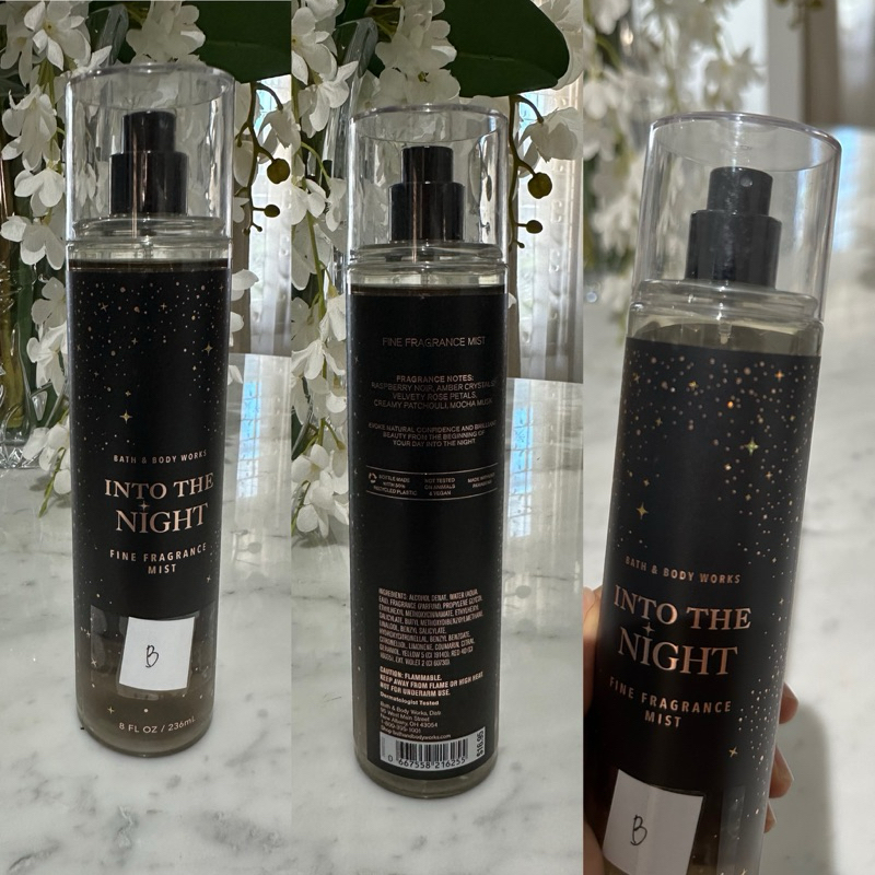 BATH AND BODY WORKS INTO THE NIGHT BODY MIST