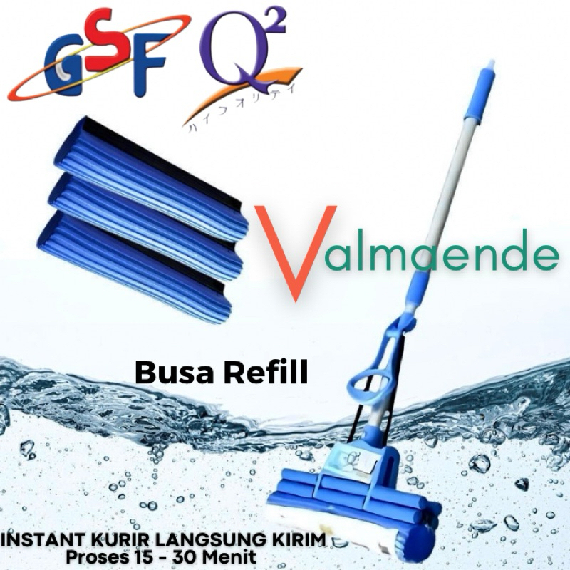Jual REFILL KAIN PEL BUSA GSF Q2 Refill Busa Keras Sodok Pembersih ...