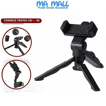 Tripod Hp Mini NB32 B111 Tripod Stand Handphone Tempat Stan Ponsel Kamera Phone Holder Hd 32