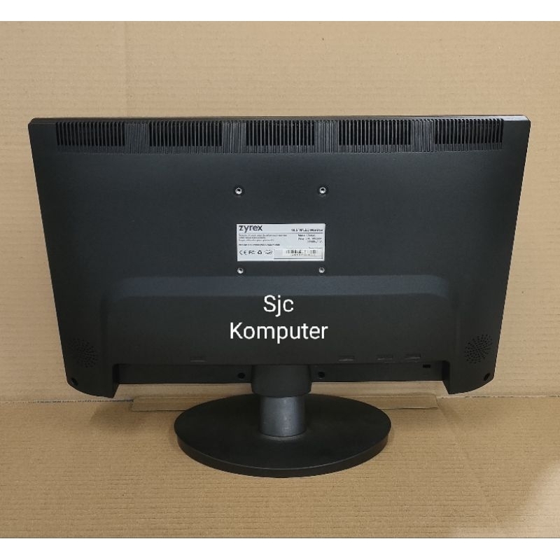 Jual Monitor Led Zyrex 18,5/19Inch Wide Screen Like New & Bergaransi ...