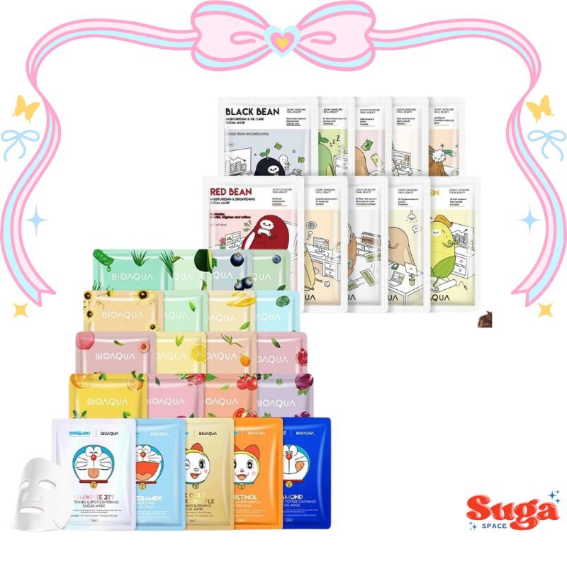 Jual Bioaqua Sheet Mask Hydrating Essense. Masker Wajah Siap Pakai
