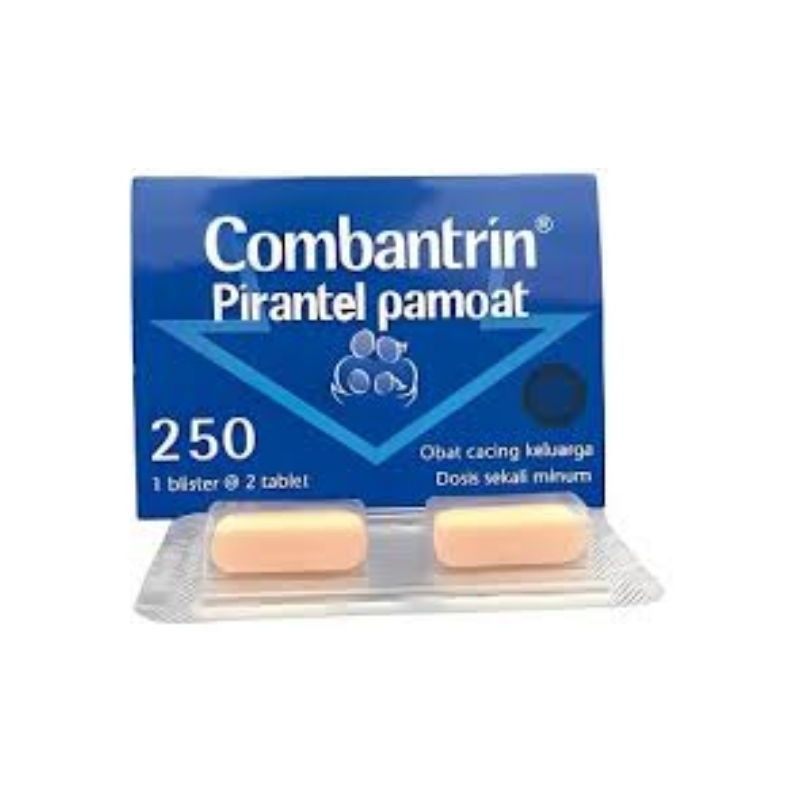 Jual COMBANTRIN 250mg/ TAB ISI 2/ obat cacing | Shopee Indonesia