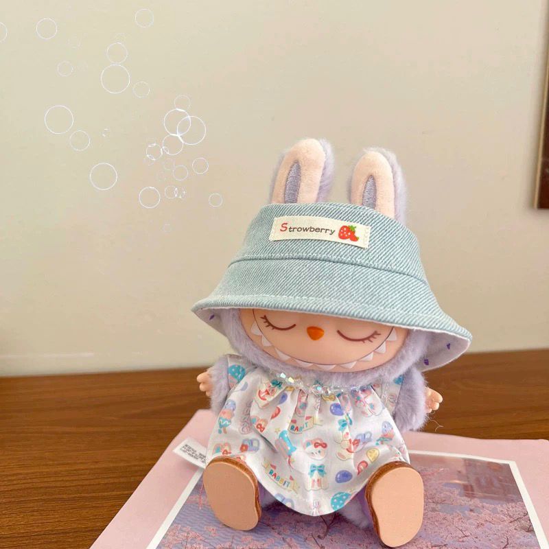 Jual Labubu Original Macaron Have a Seat - Baju Boneka Labubu Daster ...