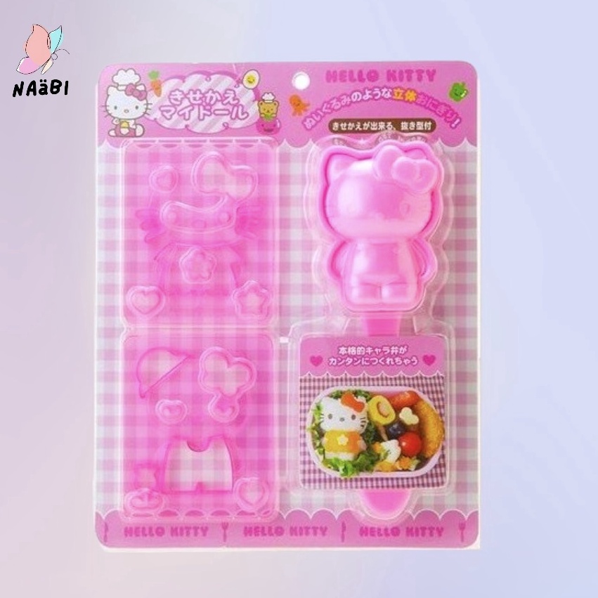 Jual Flash Update Hello Kitty Rice Mold Sanrio Cetakan Nasi Bento Sushi ...
