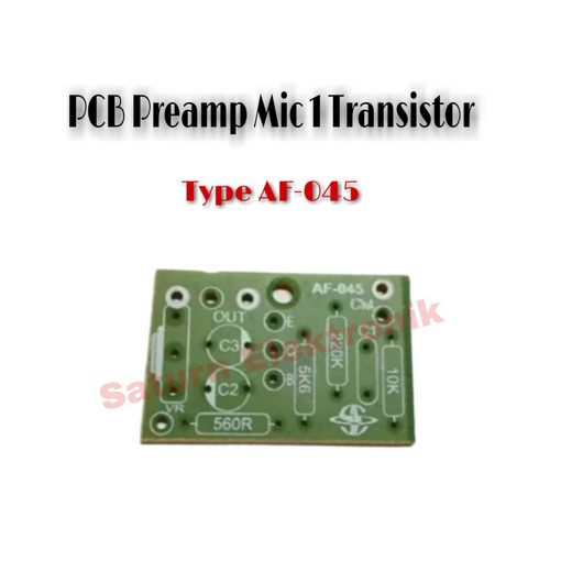 Jual PCB Preamp Mic 1 Transistor AF-045 | Shopee Indonesia