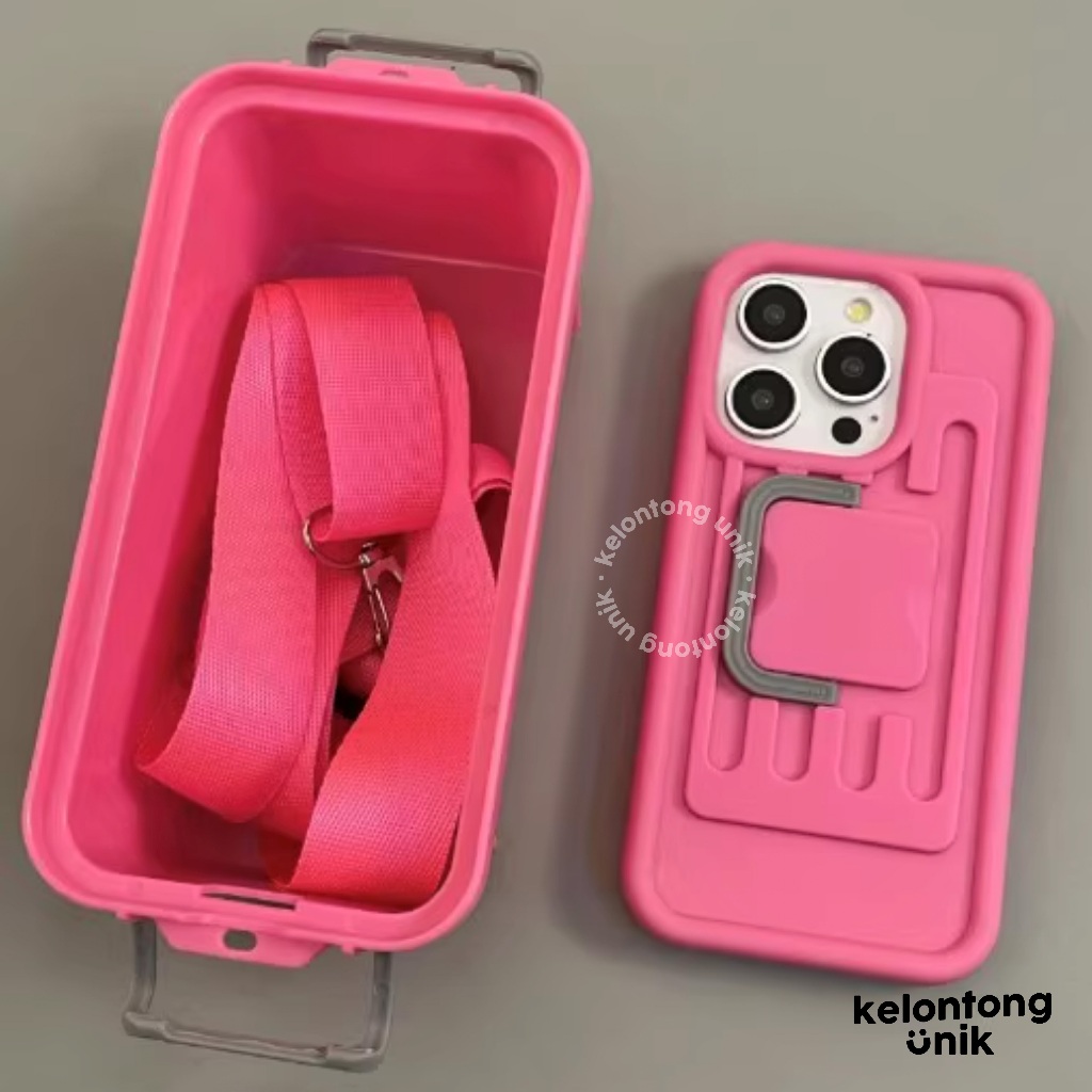 Jual Acc_box | 𝗖𝗼𝗻𝘁𝗮𝗶𝗻𝗲𝗿 𝗕𝗼𝘅 Silicone Case with Crossbody Strap ...