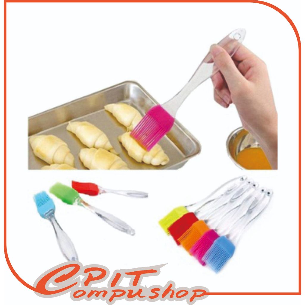 Jual Kuas Silicone Roti Kue Food Brush Silikon Cake Barbeque Mentega ...