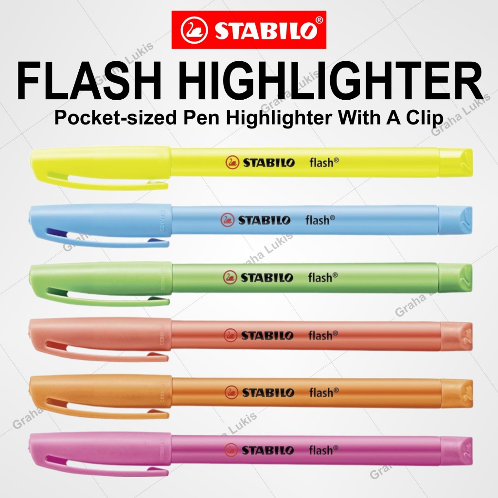 Jual Stabilo Flash Highlighter | Shopee Indonesia