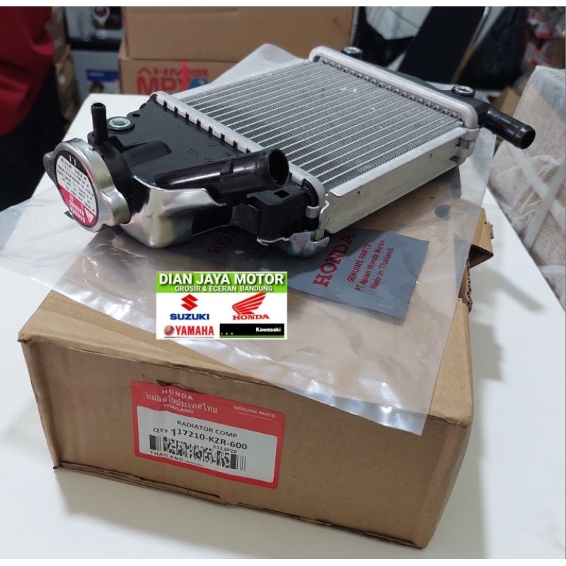 Jual Thailand Radiator KZR Vario 125 old Type Bohlam Radiator pendingin ...